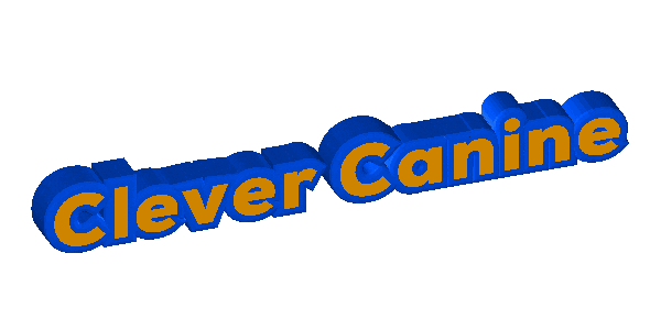 Clever Canine Sticker by FenwayBark