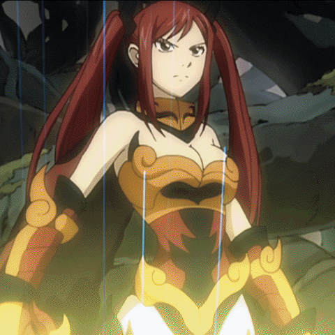 funimation giphyupload fairy tail erza GIF