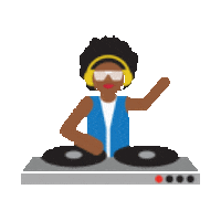 dance gay Sticker