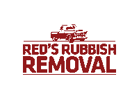 redsrubbishremoval boston ma massachusetts junk Sticker