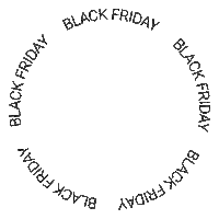 Black Friday Shop Sticker