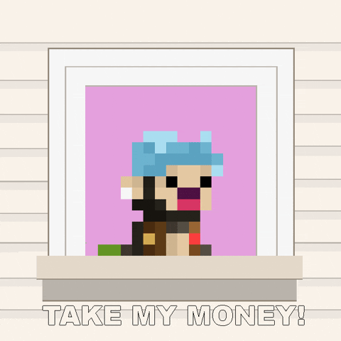 Throw Away Make It Rain GIF by BasedMinis