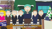 hillary clinton woman GIF by South Park 