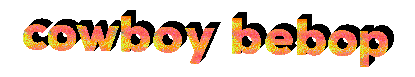Cowboy Bebop Sticker by Alissandra
