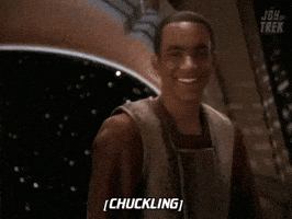 Chuckling Star Trek GIF by The Joy of Trek