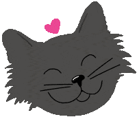 Cat Kitty Sticker by HeARTs Speak