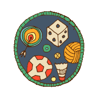 Sport Play Sticker by Bestival