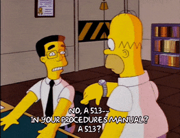 frustrated homer simpson GIF