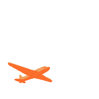 Travel Airplane Sticker