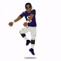 Baltimore Ravens Deal With It GIF by Panini America