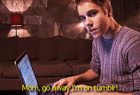 justin bieber mom GIF