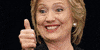 hillary clinton thumbs up GIF by Desearch Repartment