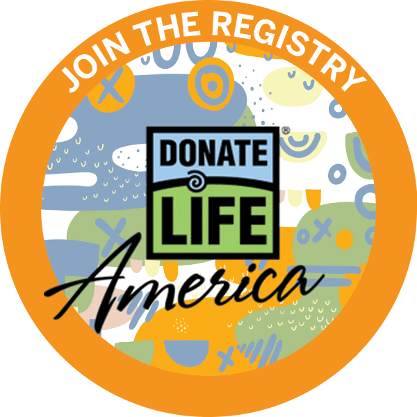 Donate Life Blood Donor Sticker by Versiti Blood Centers