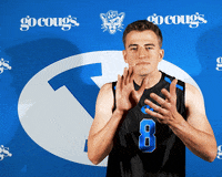 Lets Go Sport GIF by BYU Cougars