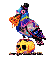 Pigeon Vogel Sticker