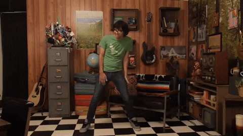 happy rhett and link GIF