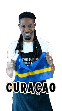 Caribbean Curacao Sticker by Super Dushi Chef