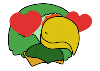 In Love Corazon Sticker by VoyTuristeando