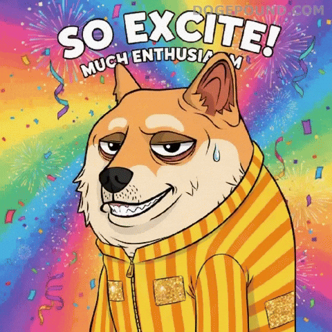 Excited Dog GIF by Doge Pound