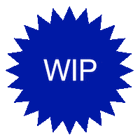baduraworks blue white digital creative Sticker