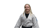 Black Belt Thumbs Up Sticker by UWE Performance Sport