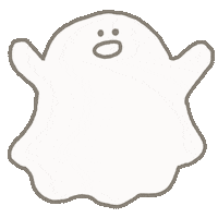 Halloween Ghost Sticker