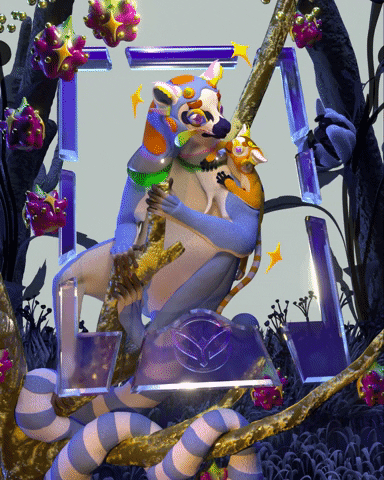 PLANTTDADDII giphyupload fox nft maskedsinger GIF