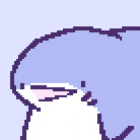 munchushark art sad kawaii wtf GIF