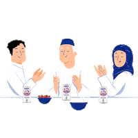 Ramadan Nestle Sticker by Bearbrand