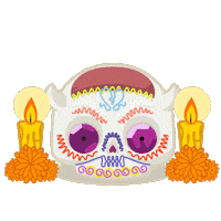 muerto day of the dead Sticker by Matucha