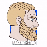 basedchadhq meme crypto chad soy GIF