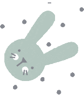 Bunny Sticker by Isla Blanca