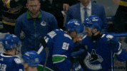 Happy Ice Hockey GIF by NHL