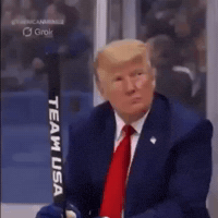 Donald Trump Hockey GIF by Respective