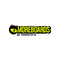MOREBOARDS moreboards friendsofmoreboards moreboardscom moreboards logo Sticker