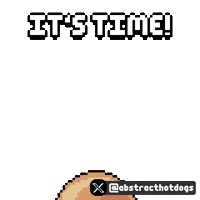 Jumping Its Time Sticker by HotDogs