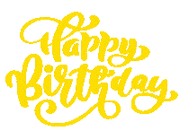 Happy Birthday Sticker