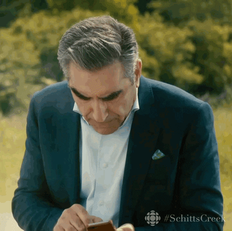 Schitts Creek Reaction GIF by CBC