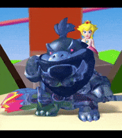 Super Mario Peach GIF