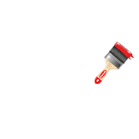 resinortebr paint brush roller painter Sticker
