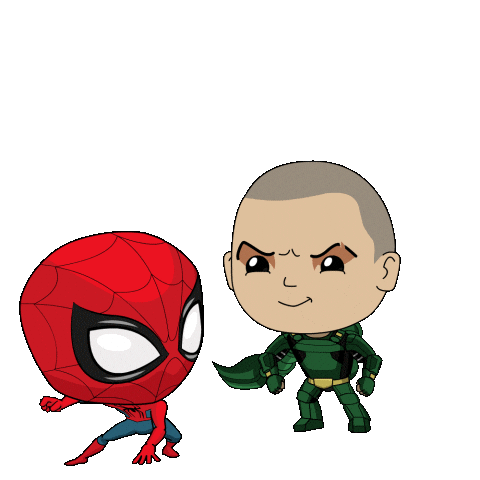 Excited Lets Go Sticker by Spider-Man