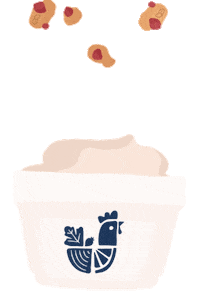 Granola Wholesome Breakfast Sticker by Balanced Bites