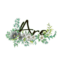 Flowers Text Sticker
