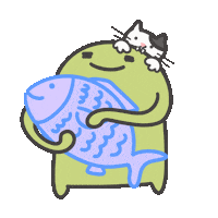 摸魚 Sticker