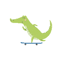 Skateboard Oh Snap Sticker by Camelot