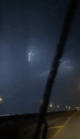 Night Sky Lightning GIF by Storyful