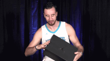 frank kaminsky wink GIF by Charlotte Hornets