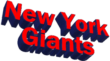 New York Giants Football Sticker by GIPHY Text