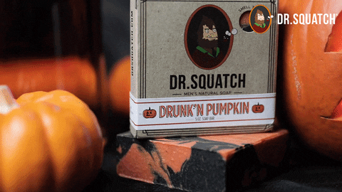 Pumpkin Seed Halloween GIF by DrSquatch