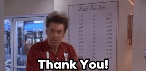 Michael Richards Thank You GIF